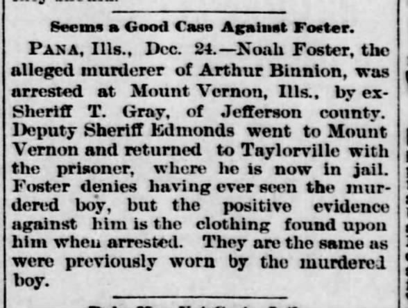 Clipping from The Rock Island Argus